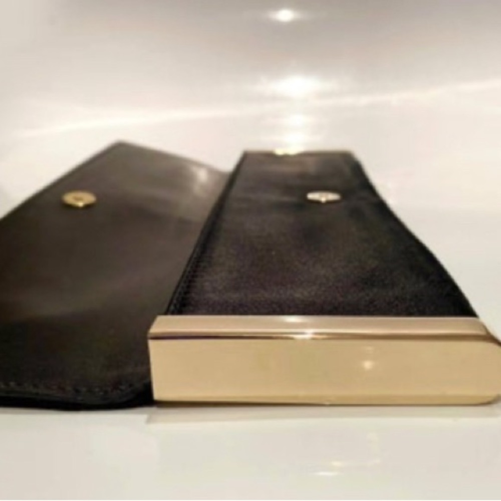 2000s Tom Ford for Gucci Black Satin Box Clutch Bag - Picture 6 of 9